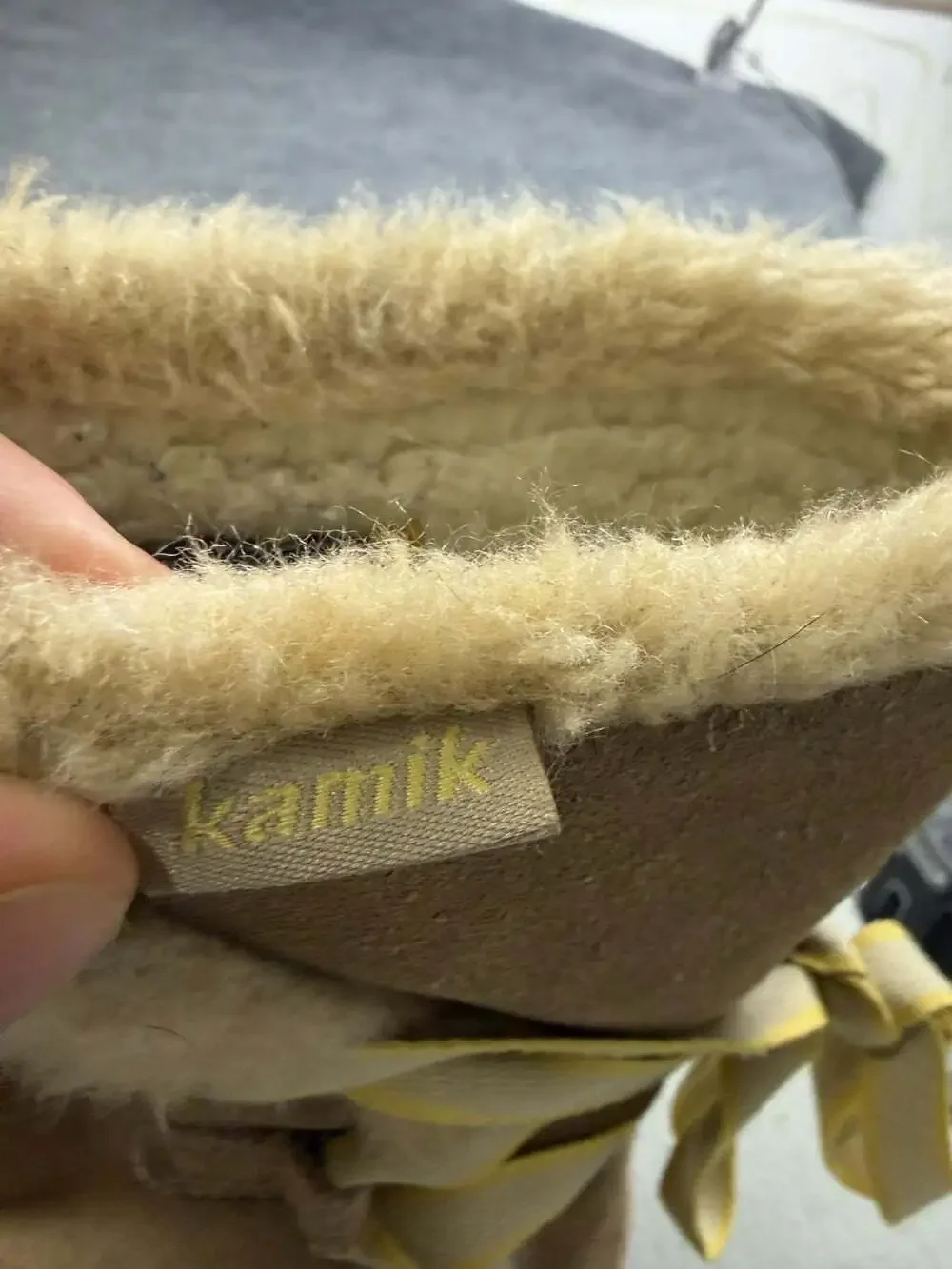 Kamik Size 9 Lexington Waterproof Suede Winter Snow Boots Thinsulate Fur Lined